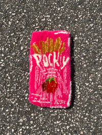 Strawberry Pocky Wall Rug