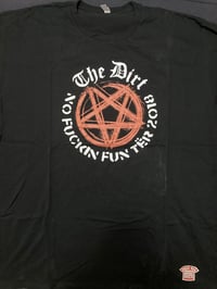 Image 4 of Motley Crue "The Dirt" Men's 'No Fuckin' Fun Ter" Tee from the set. 2018 (2XL) Brand New