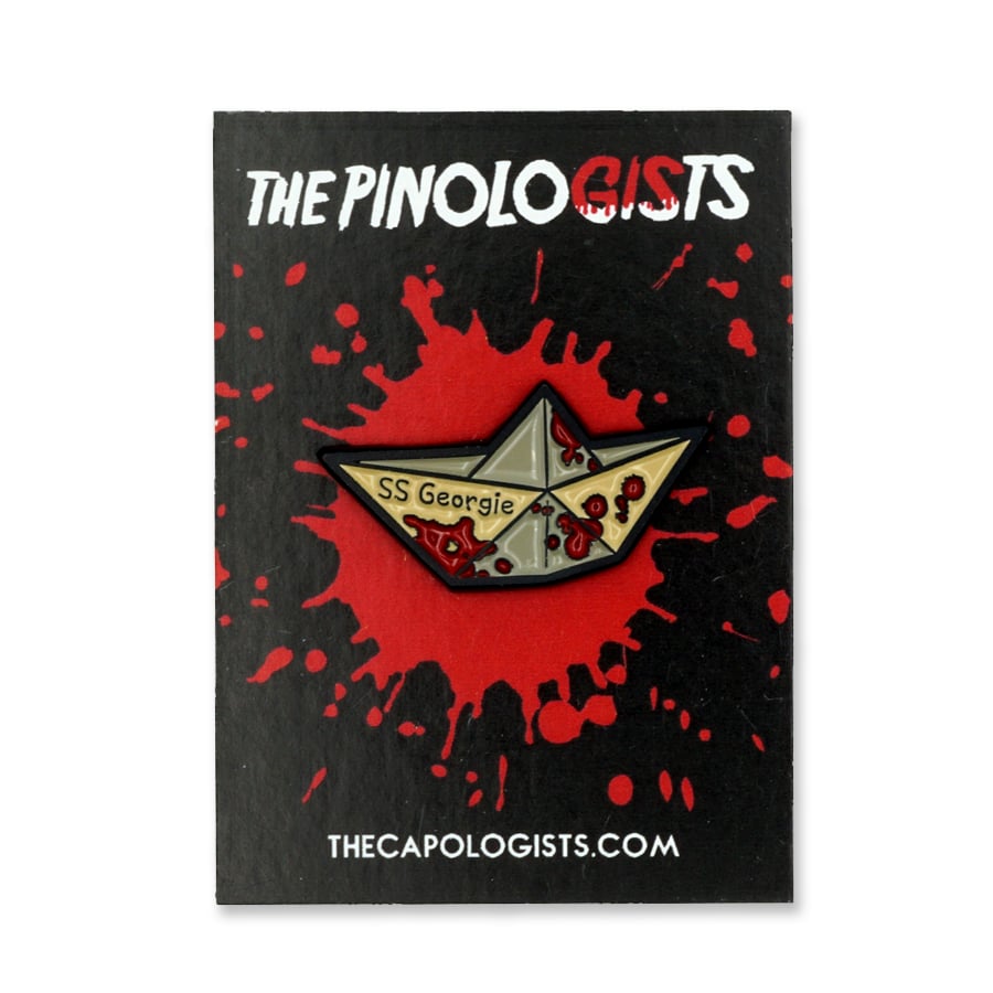 S.S. Georgie enamel pin