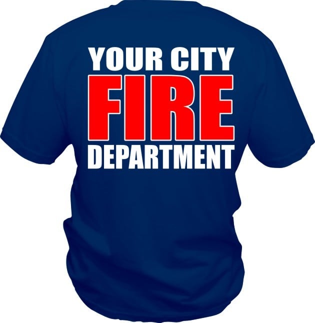 Image of CUSTOM--Fire Department T-Shirt
