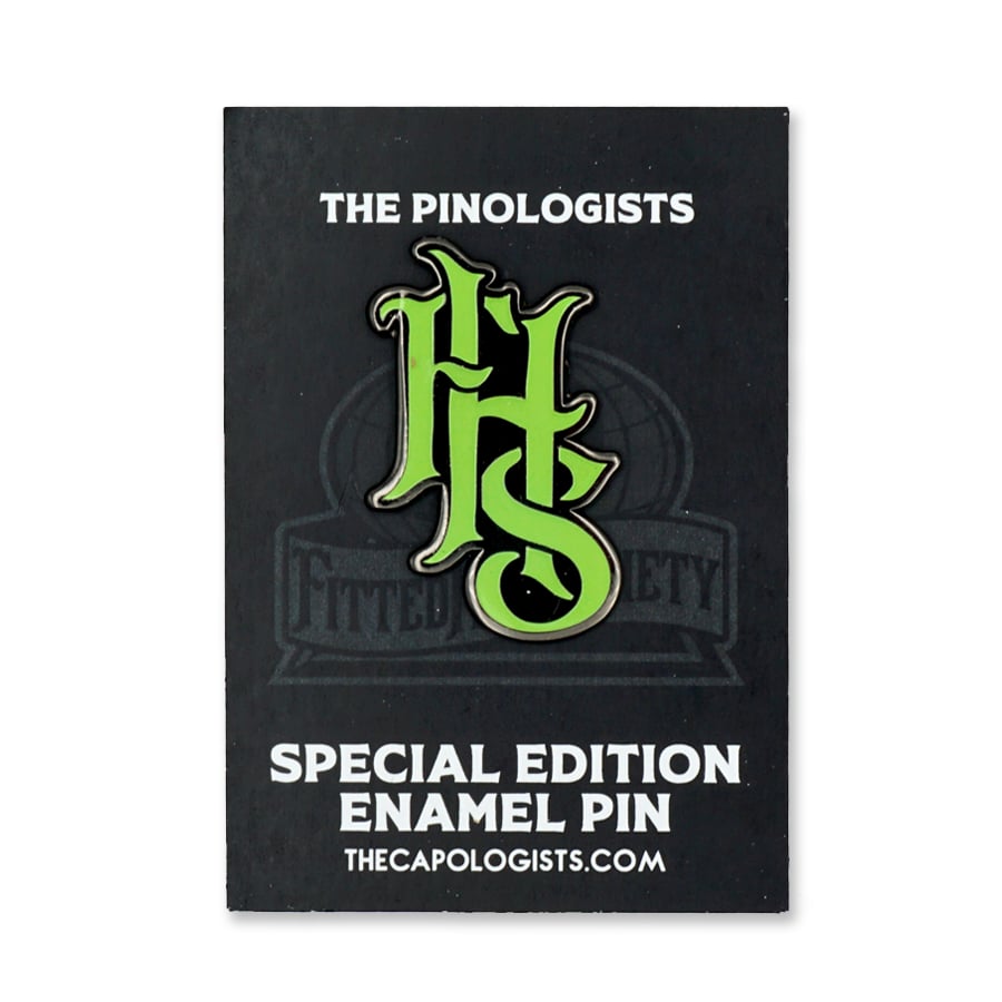 FHS LOGO 3 - GREEN & SILVER (GLOW IN THE DARK)