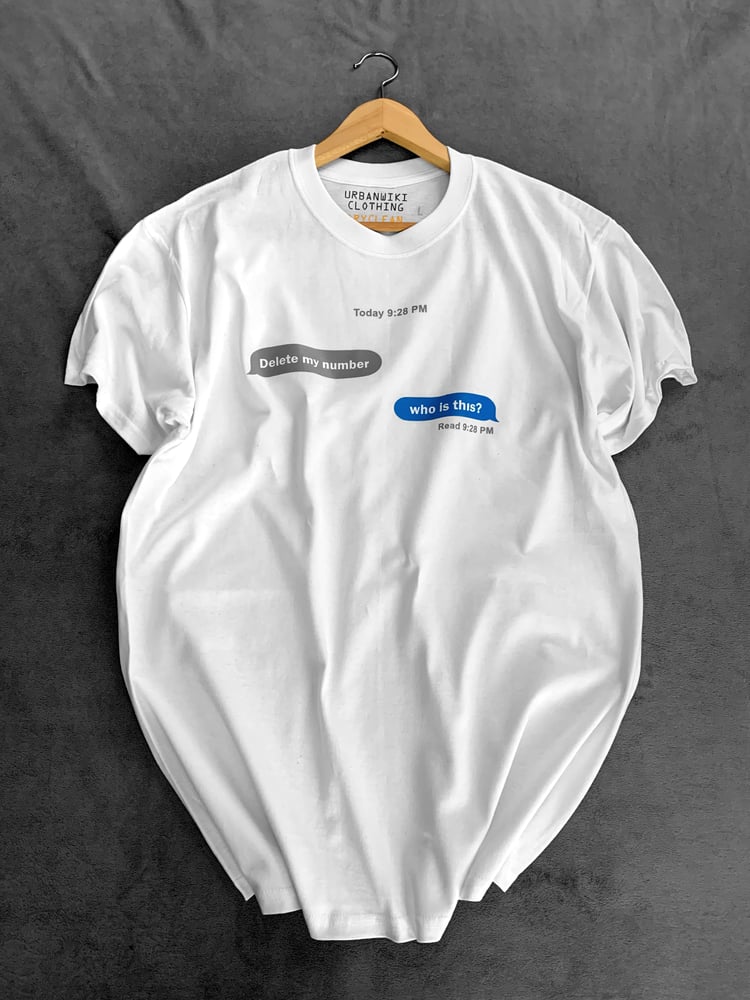 Image of Text tee