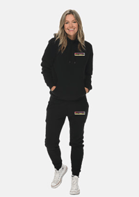 Image 2 of Black Jogger Suit