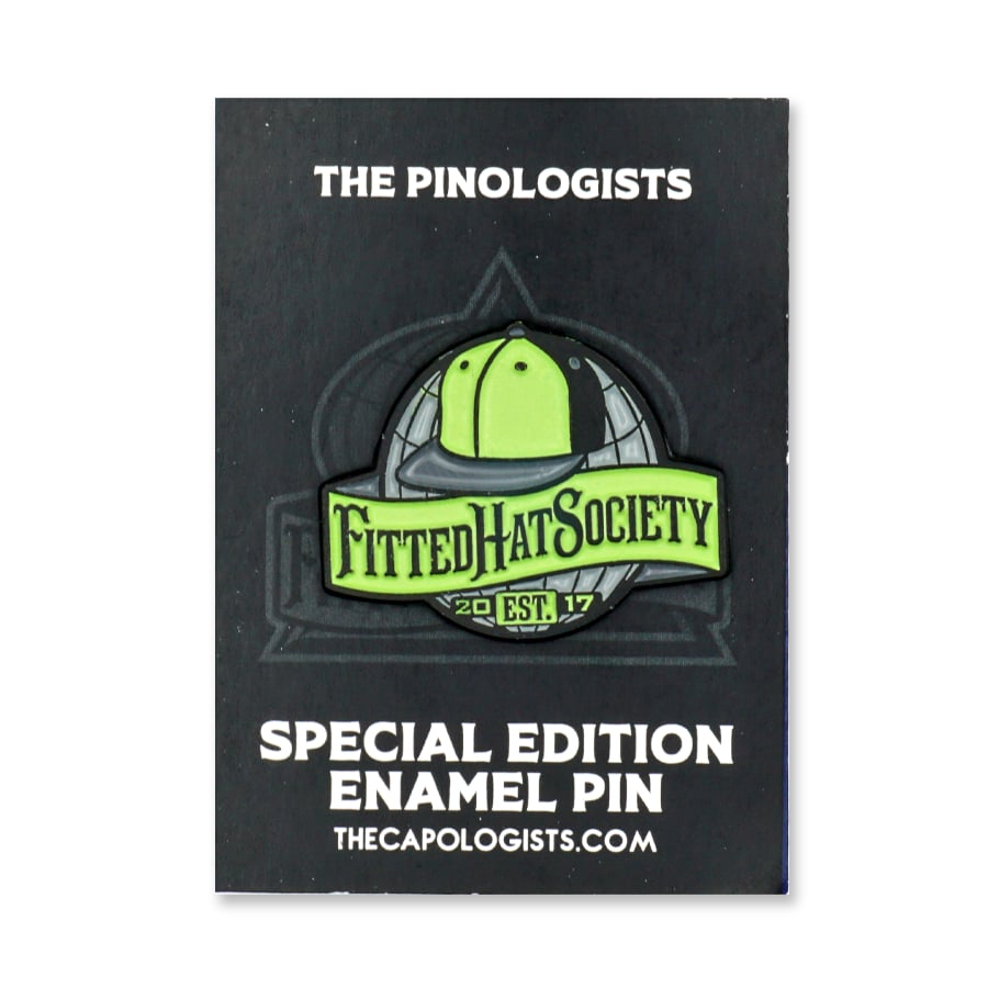 FHS World Enamel Pin - Green (Glow in the Dark)