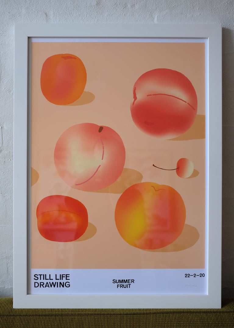 Summer Fruit Poster