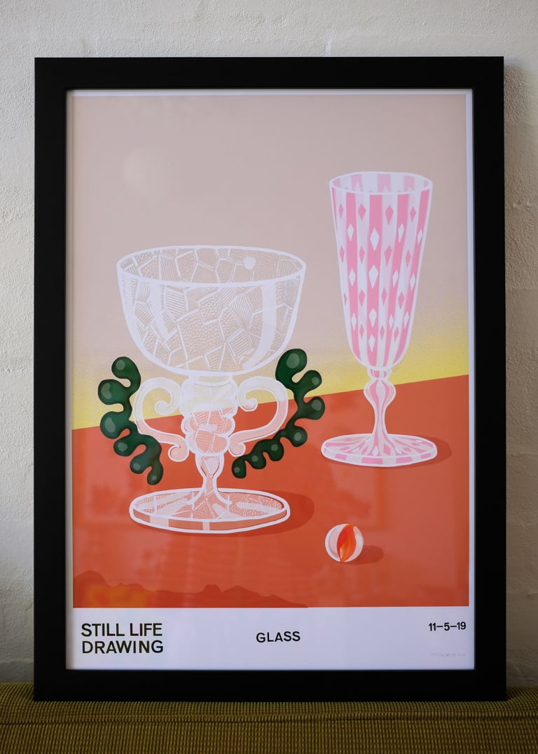 Glass Poster