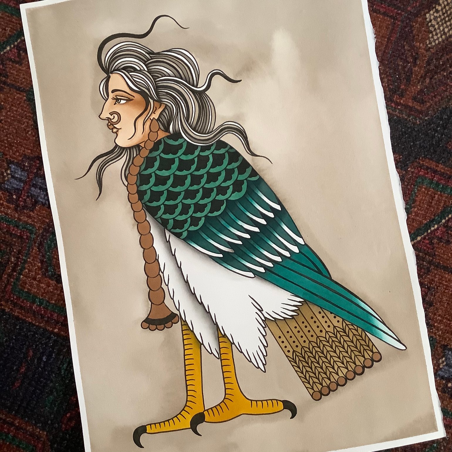 Image of Print "Ba Bird"