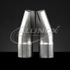 (31.75mm - 54mm) Cut & Swaged Collector Bends 1.2mm Wall 16° 304 Stainless Steel