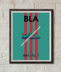 BLACKBURN INSPIRED / THREE STRIPE PRINT 