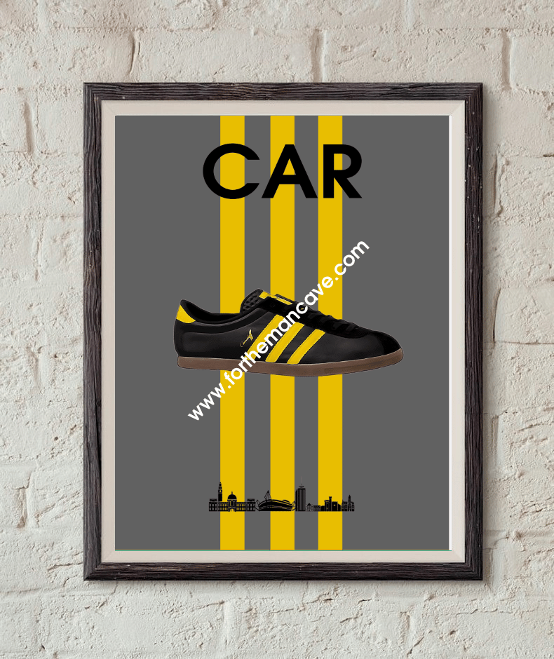 Image of CARDIFF INSPIRED / THREE STRIPE PRINT