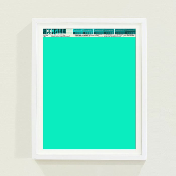 PANTONE® Letraset Posters × Turquoises | Out Of Prints | Vintage