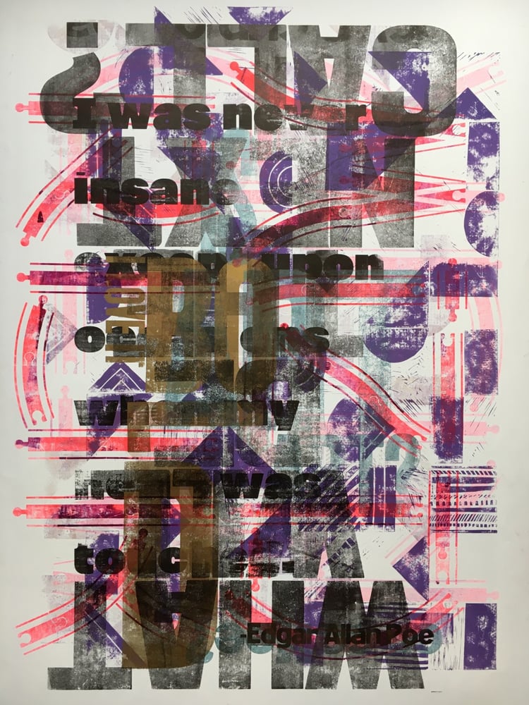 Image of One-off Typo Poster #1-062