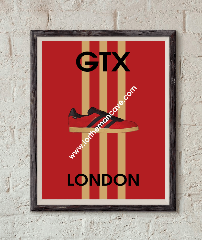Image of GTX LONDON INSPIRED / THREE STRIPE PRINT 