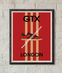 GTX LONDON INSPIRED / THREE STRIPE PRINT 