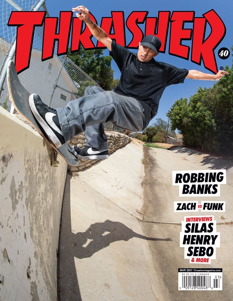 REVISTA THRASHER ABRIL 2021 EN PROMO