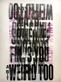 Image 1 of One-off Typo Poster #1-066