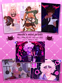 Image 1 of Danganronpa Mini Print Assortment 2021