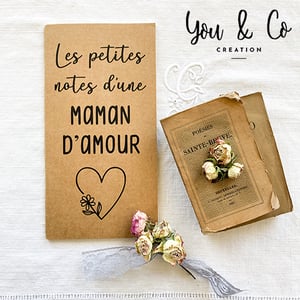 Image of Carnet de notes "maman d'amour"