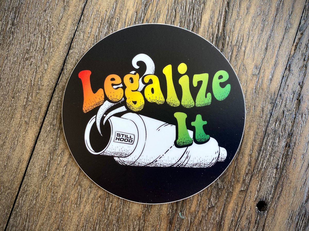 Image of 'Legalize it' Decal