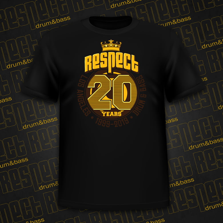 Image of *LIMITED* RESPECT 20 Yr Anniversary Men's Tees