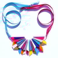 Image 4 of XL Starburst Statement Necklace