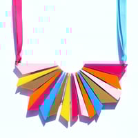 Image 2 of XL Starburst Statement Necklace