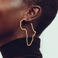 Africa Hoop Earrings