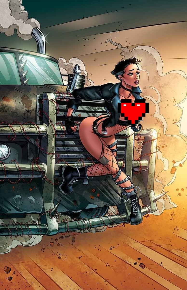 Rad Max 1 Cover F Totally Rad Comics