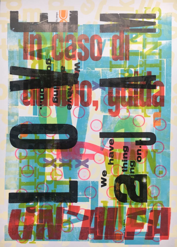 Image of One-off Typo Poster #2-026