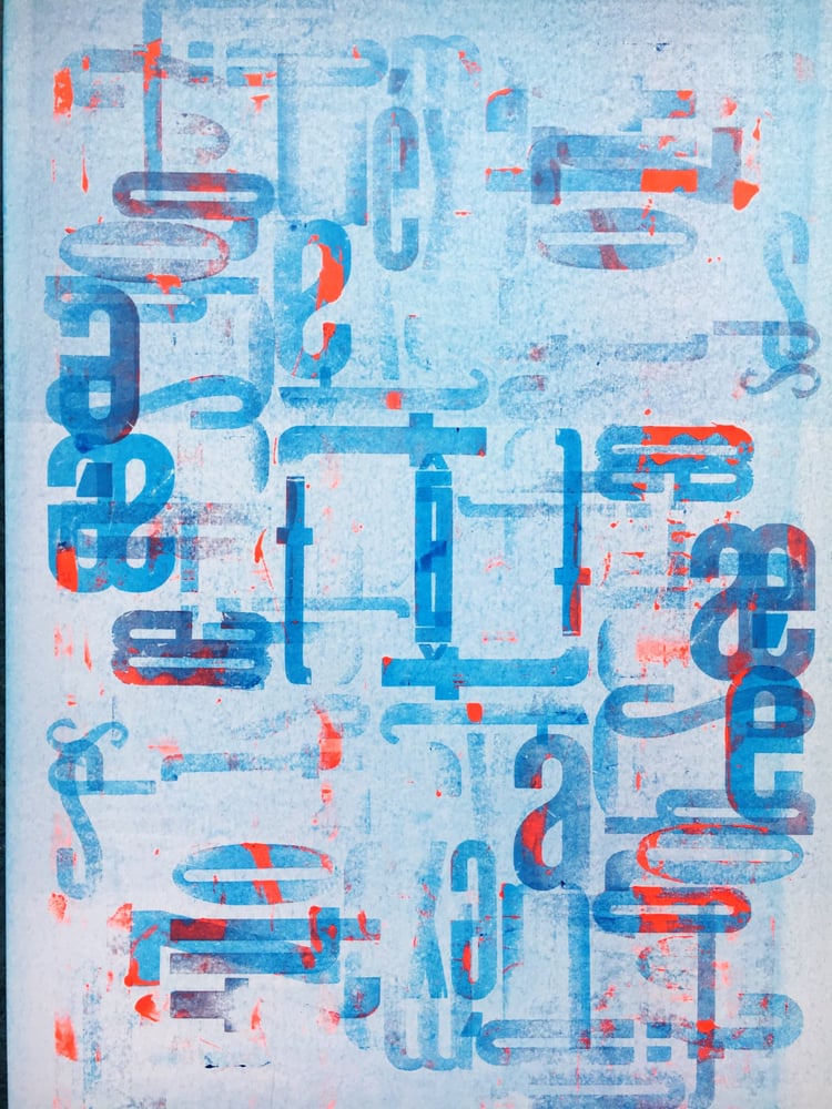 Image of One-off Typo Poster #2-025
