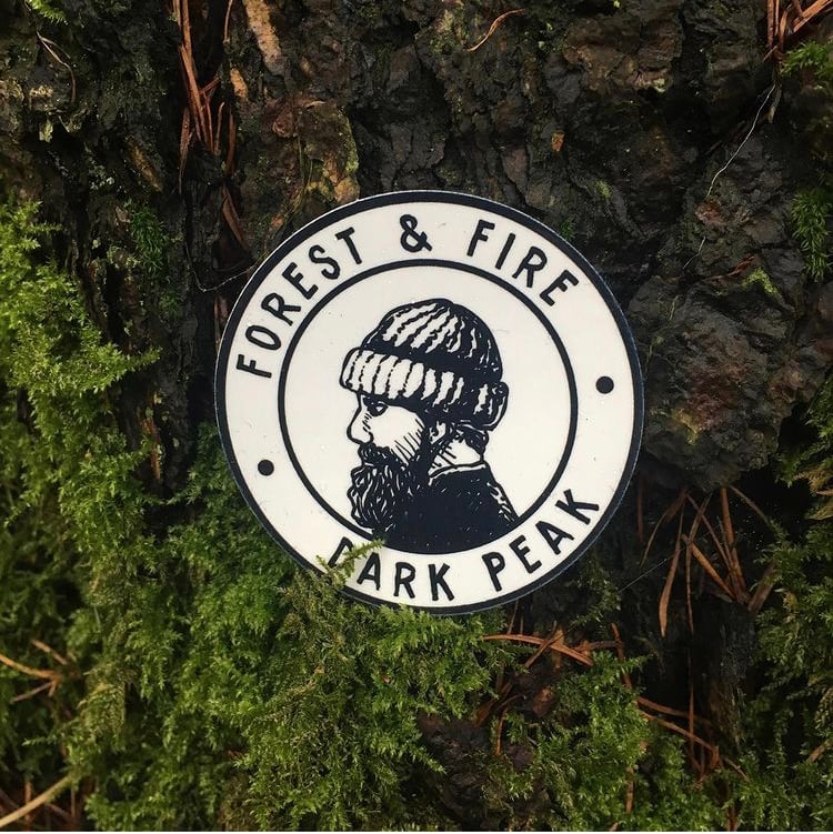 Image of Dark Peak 5cm sticker