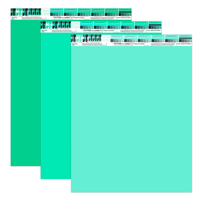 PANTONE® Letraset Posters × Turquoises | Out Of Prints | Vintage