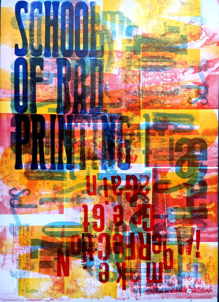 Image of One-off Typo Poster #2-018