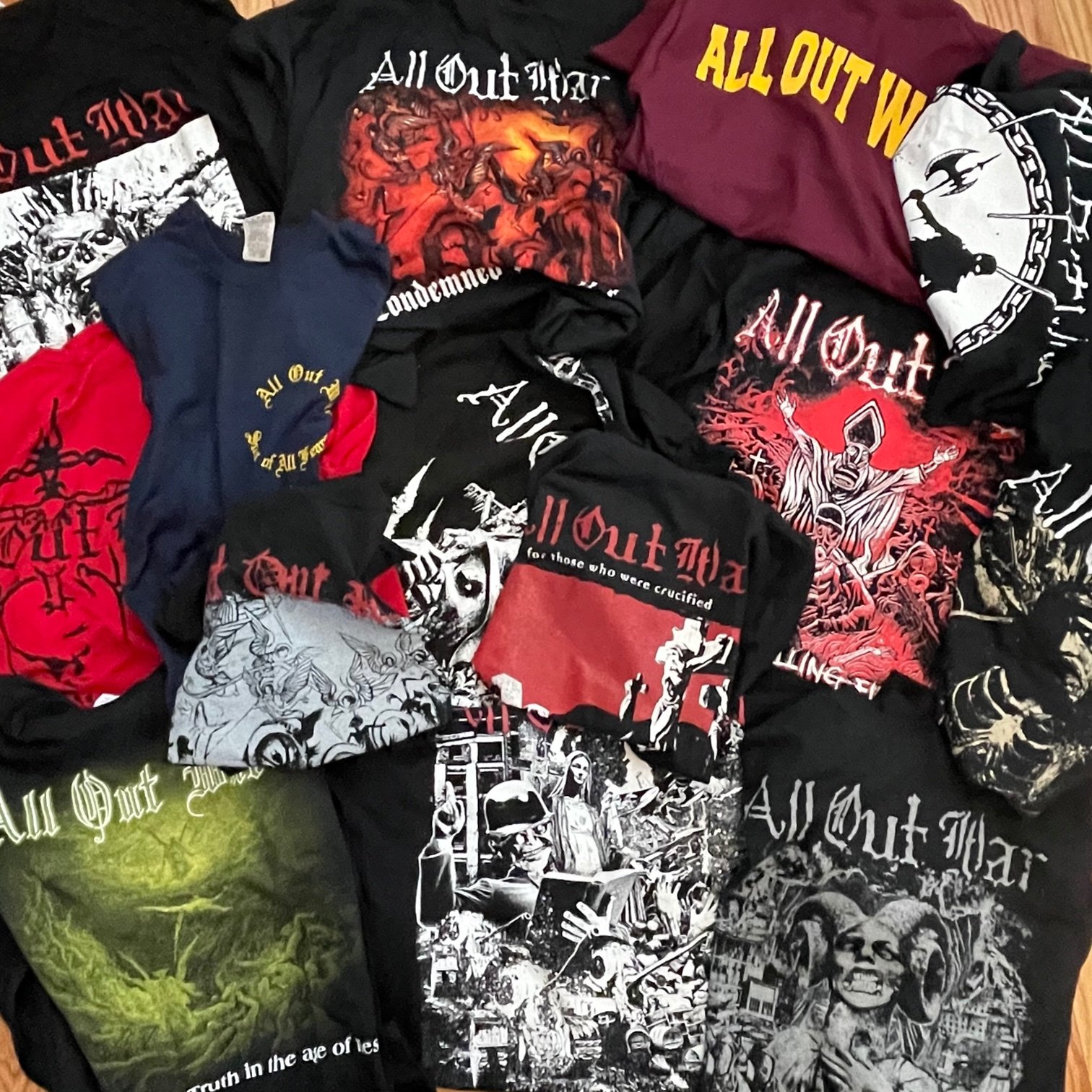 ALL OUT WAR Tシャツ - ミュージシャン