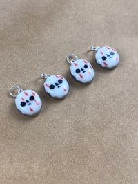Image 2 of Tiny Bloody Skulls - platinum lustre 
