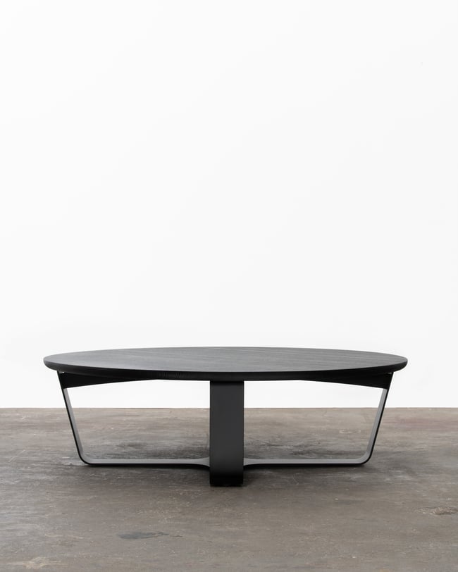 TORCHED COFFEE TABLE