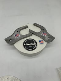 Image 4 of Tinworksinc 09-UP Harley Davidson Bagger DIY Lowered Shock Shackles (weld On)