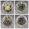 Sushi Party Cat - Murrine and Stringer Drawing Marble 123