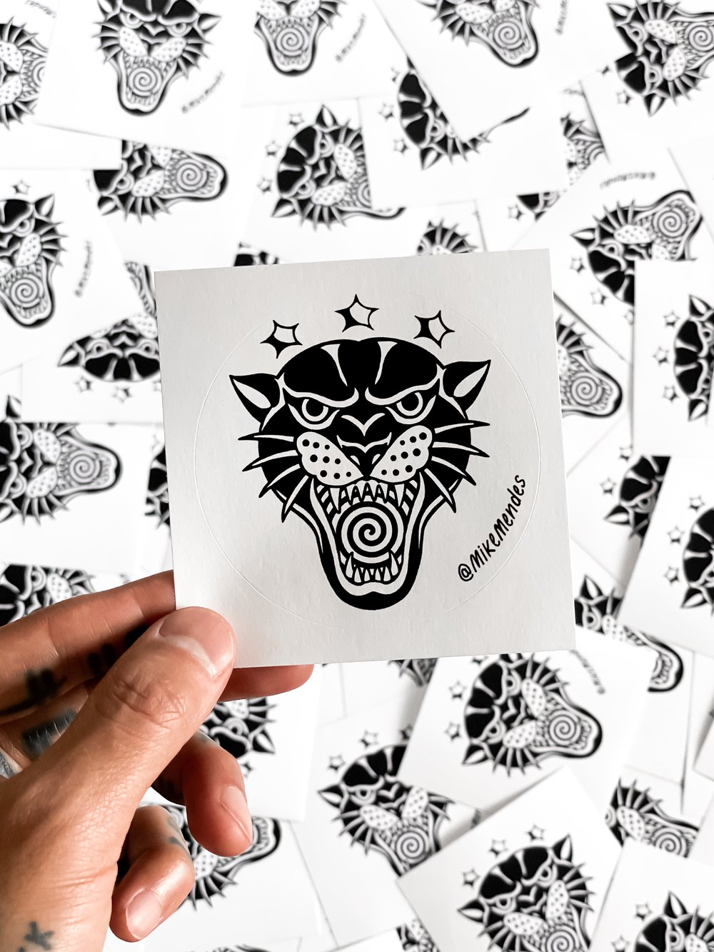 MM Panther Sticker