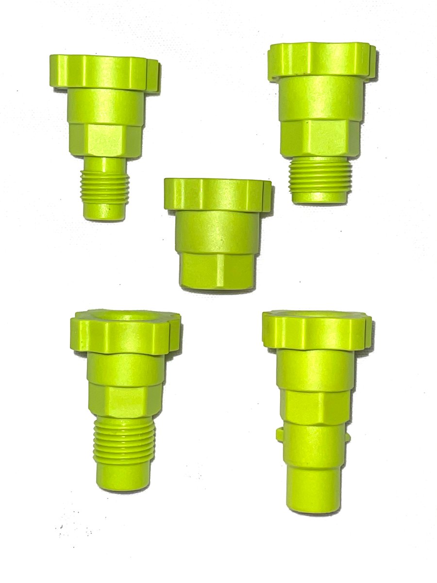 Original pps 1 0 spray gun adapter kit lime line