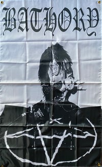 Image 2 of Bathory " Quorthon " Flag / Banner / Tapestry