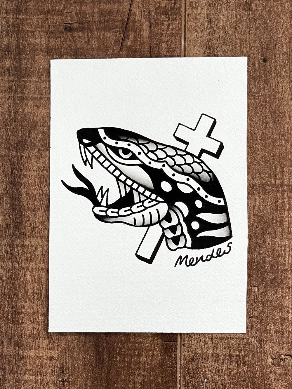 Snake Cross, Original 