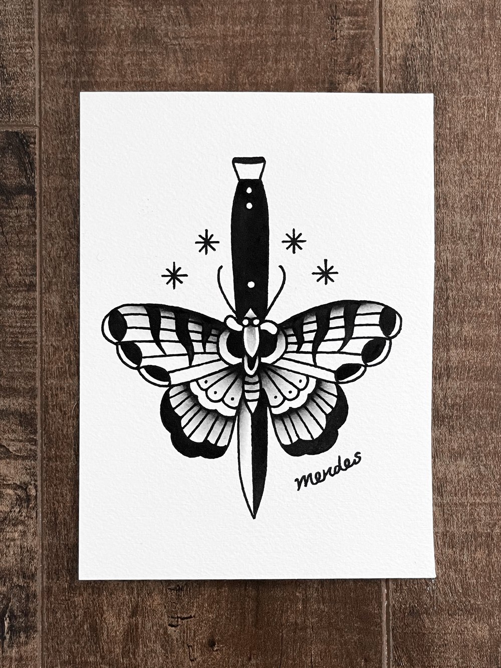 Butterfly Dagger, Original 