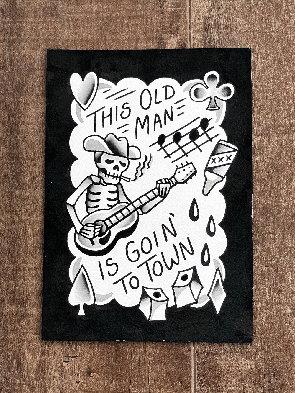 Cowboy Skelly, Original