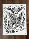Eagle & Snake, Print (8x10)