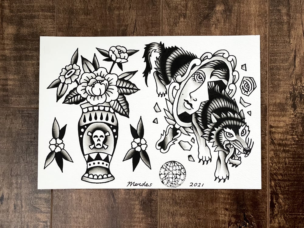 Wolf Mirror, Original 