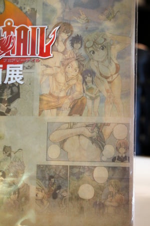 Image of Fairy Tail Japan 10th Anniversary Guild Dance Ball Art Folder Bag
