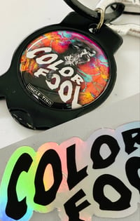 Image 1 of Color Fool Keychain + Sticker Bundle