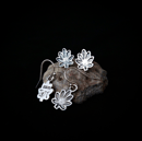 Image 2 of 420 Herb Leaf Earrings