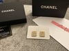 CC Lux Earrings - Small White accents